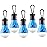 FLY2SKY Tent Lamp Portable LED Tent Lights Blue 5 Packs Hook Hurricane Emergency Lights LED Camping Lights Bulb Camping Tent Lanterns Camping Equipment for Camping Hiking Backpacking Fishing Outage