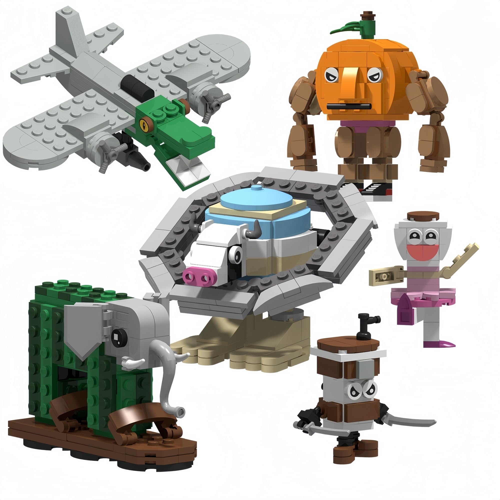 Amazon | イタリアンブレインロット ブロック 積み木 トゥン