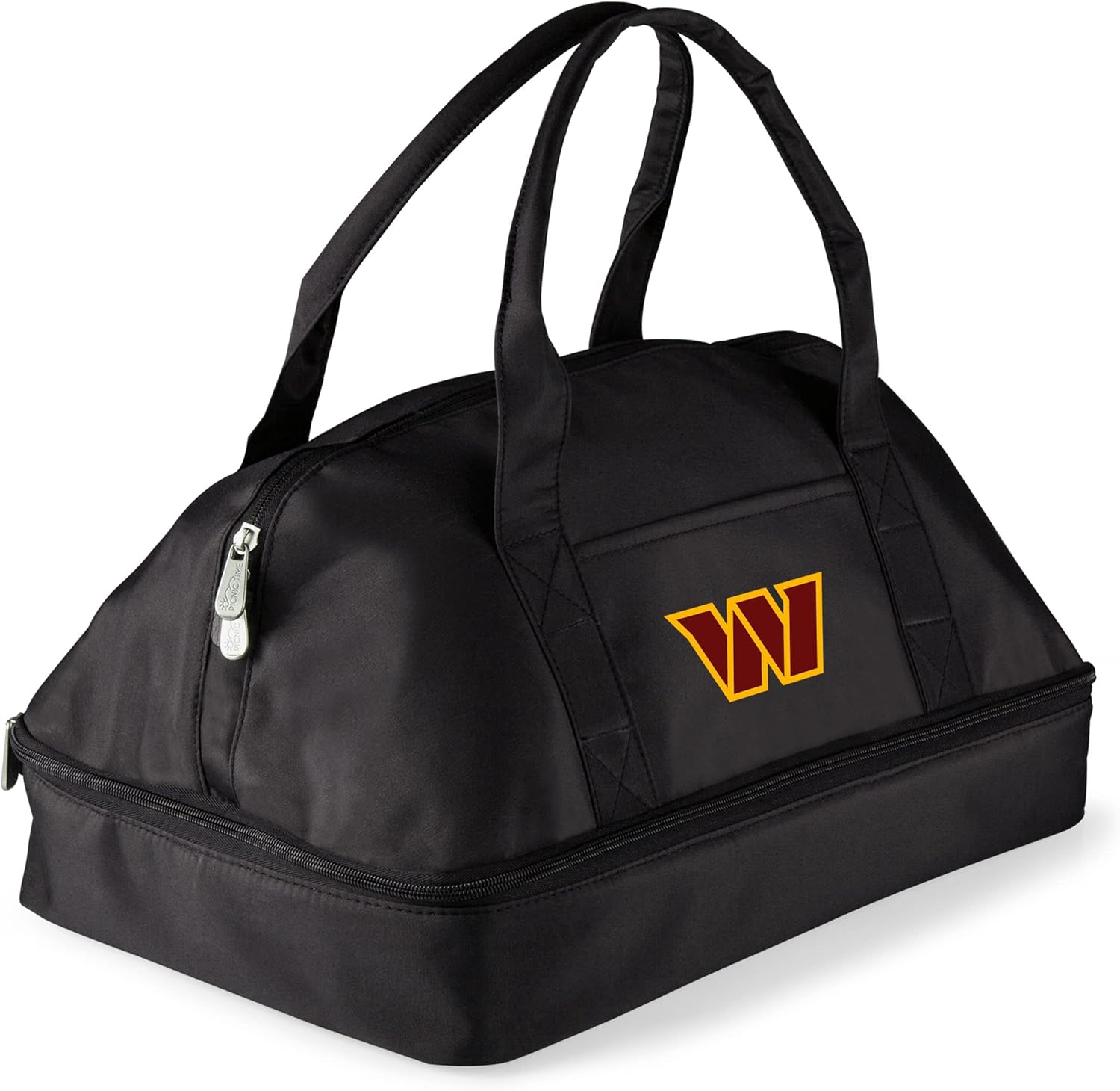 PICNIC TIME NFL Potluck Casserole Carrier, Insulated Thermal Food Carrier, Insulated Casserole Carrier, (Black)