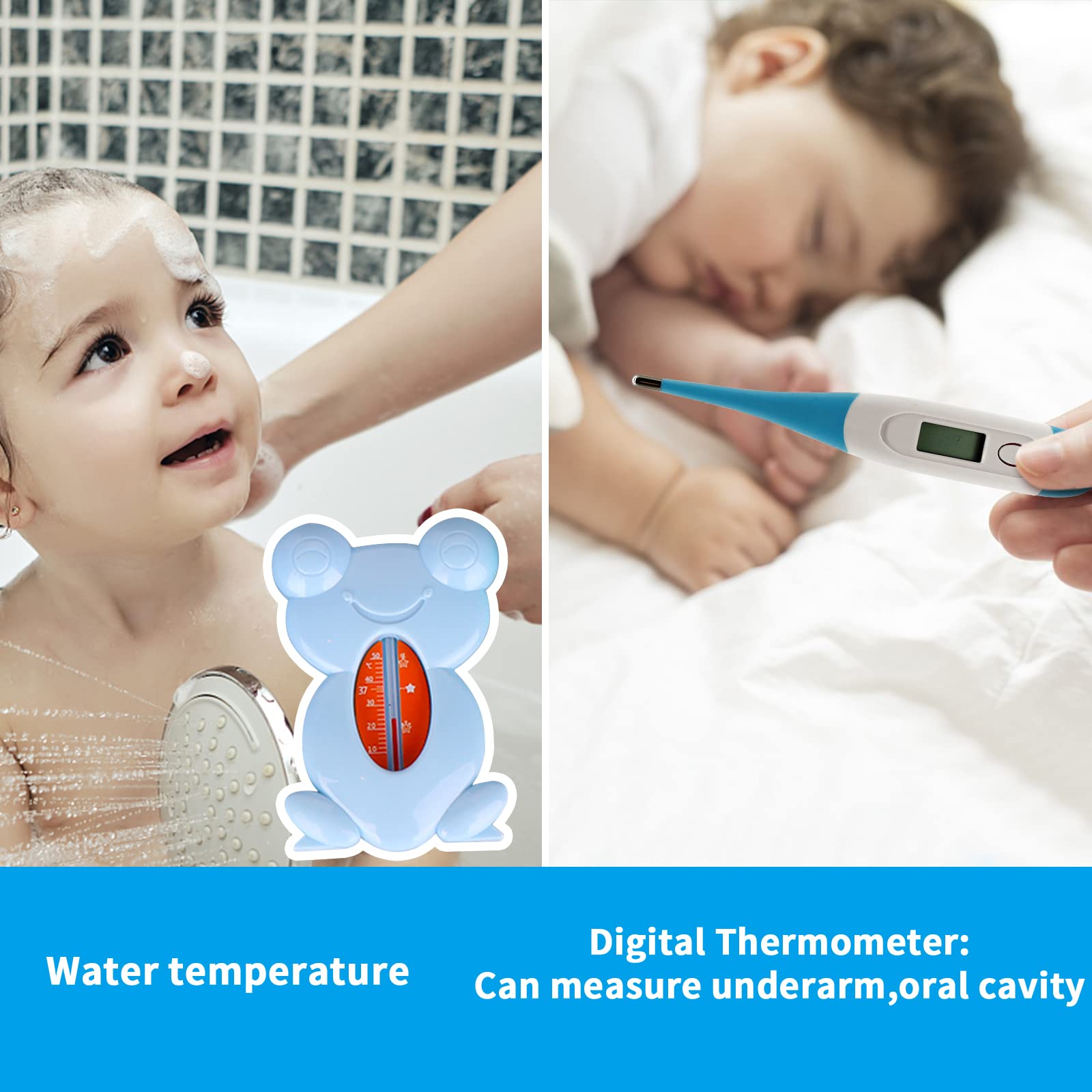 Kit de cuidado de la salud y aseo para bebés, 24 en 1, juego de cortaúñas eléctrico para recién nacidos, guardería, cuidado de la salud para bebés recién nacidos, niños y niñas, herramientas de corte
