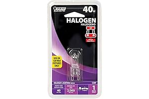 Halogen JCD G9 Capsule Light Bulbs 40W 120V 2700K