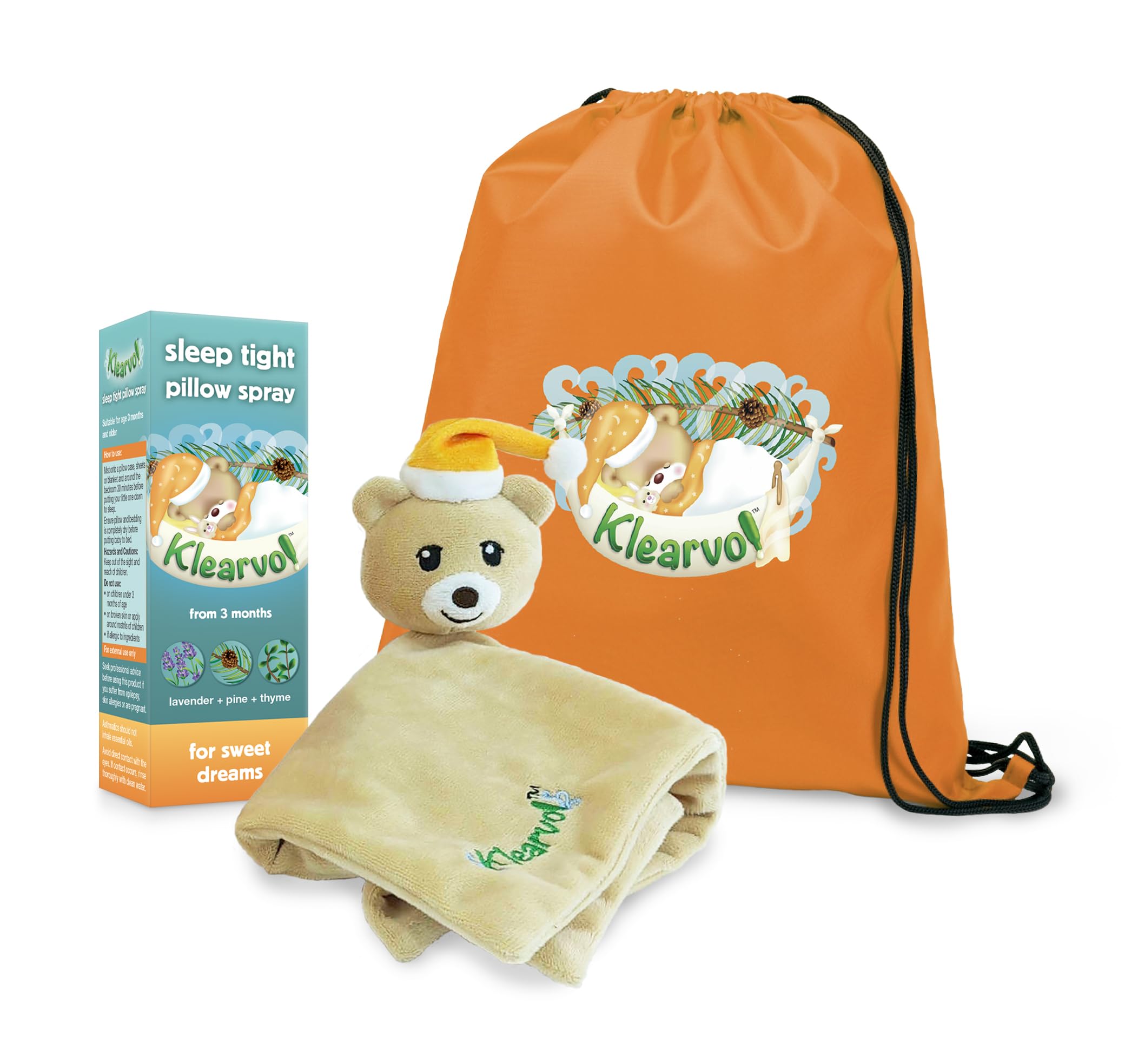 Klearvol Gift Set, Klearvol Comforter + Klearvol Sleep Tight Pillow Spray 50ml