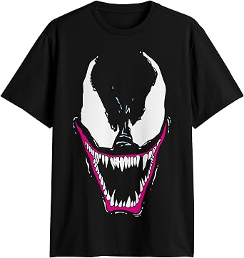 Marvel Venom Eddie Brock Face Spider-Man Villain T-Shirt