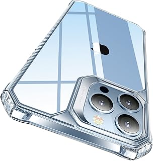 ESR for iPhone 13 Pro Case, Military-Grade Drop Protection, Shock-Absorbing Air-Guard Corners, Yellowing Resistant, Hard Acrylic Back, Air Armor Designed for iPhone 13 Pro Phone Case, Clear