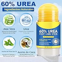 Vista 2 de Barra de Cuidado para Pies de Urea 60% con 2% Ácido Salicílico, Crema Hidratante para Pies Agrietados, Rodillas, Codos y Manos, Hidrata y Humecta