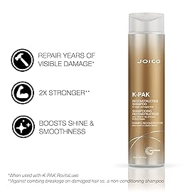 Joico K-PAK Daily Shampoo and Conditioner Set to Repair Damage, 10.1-Ounce