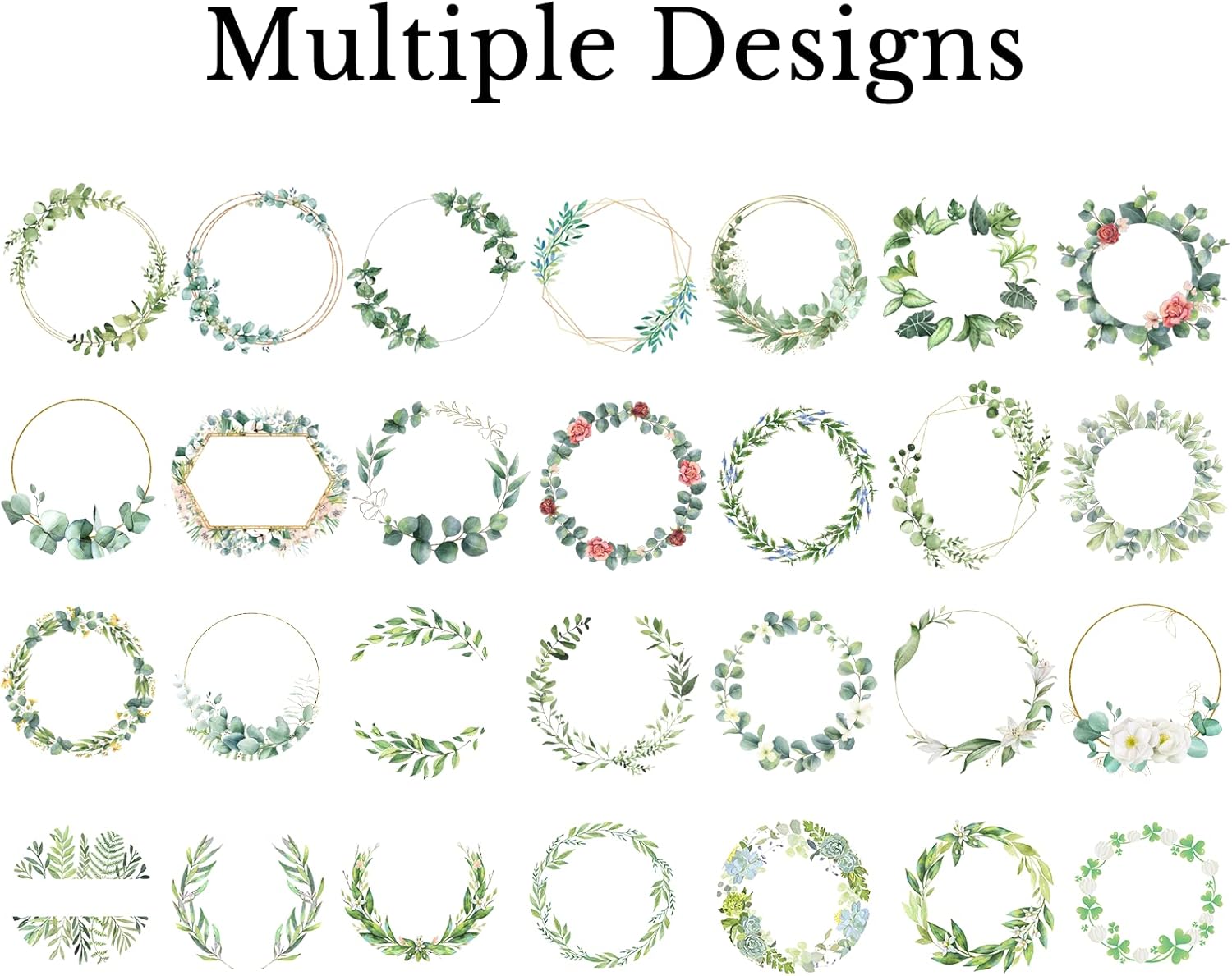 Custom 300 Pack Stickers with Business Logo, Address, Name - Personalized Stickers for Favors, Wedding, Birthday, Baby Shower