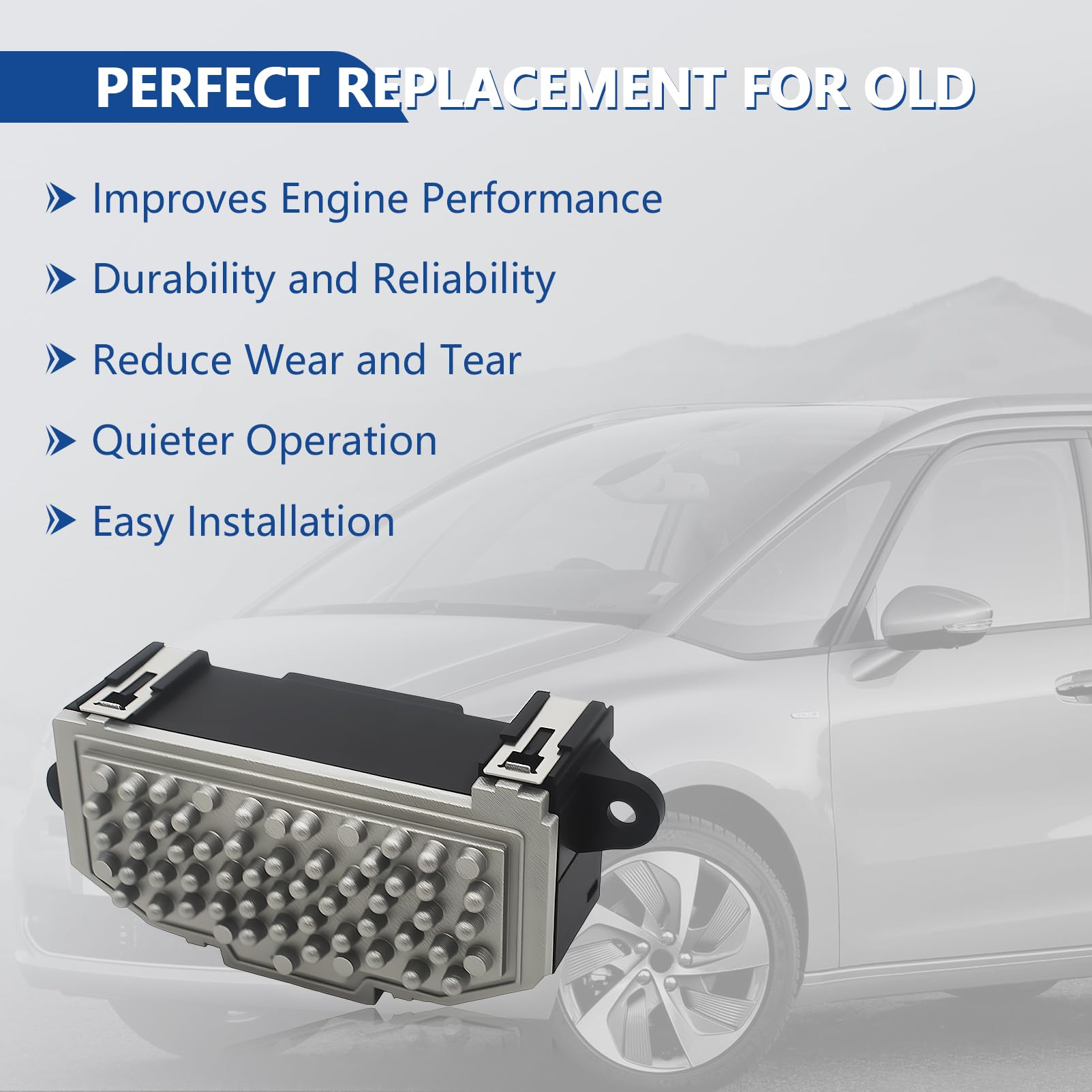6441W9 Soplador Resistencias para C4 Picasso Berlingo Partner Jumpy II Expert Scudo,Motor ventilador calefacción,6441.W9 9654652480