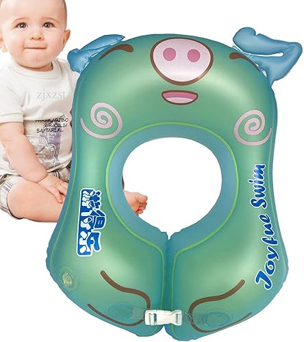 Flotador de bebé Flotador de natación para niños pequeños, aprendizaje a patear el fondo y antideslizante para nadar más seguro para recién nacidos