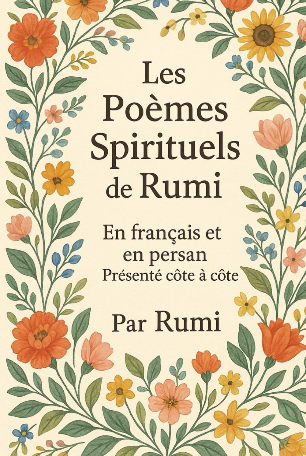 Les Poèmes Spirituels de Rumi: En français et en persan — Présentés côte à côte