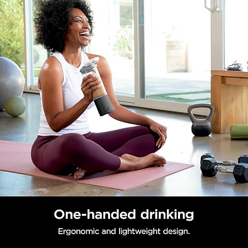 Miniatura 5 de Ninja Blast - Licuadora portátil personal de 16 onzas con tapa a prueba de fugas y boquilla fácil de beber, perfecta para batidos, inalámbrica,