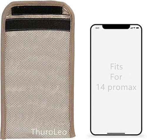 Faraday - Funda para teléfono con protección EMF, compatible con iPhone 14, compatible con iPhone 14, funda de seguridad antiradiación, llave RFID