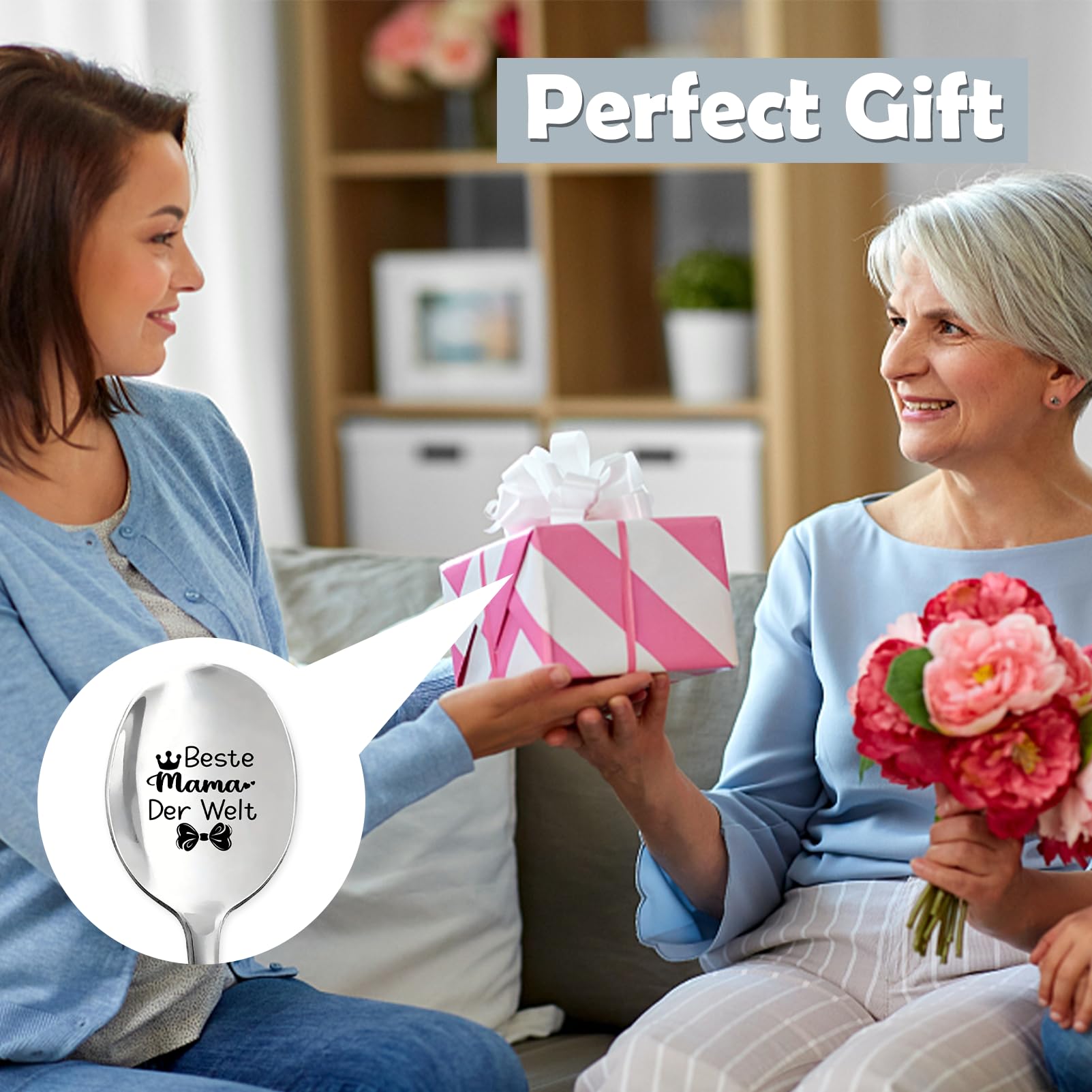 Cucchiaio Legno festa della MAMMA mother's day mum gift – LA BOTTEGA DI LULU