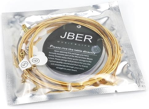 JBER Guitar Strings, Regular Slinky Nickel Wound Electric