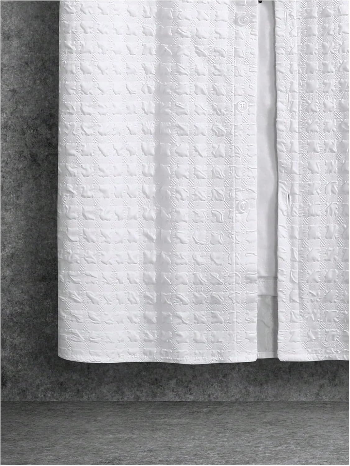 Men's 2 Piece Outfits Short Sleeve Button Down Shirt and Textured Drawstring Waist Shorts Matching Set - Image 5