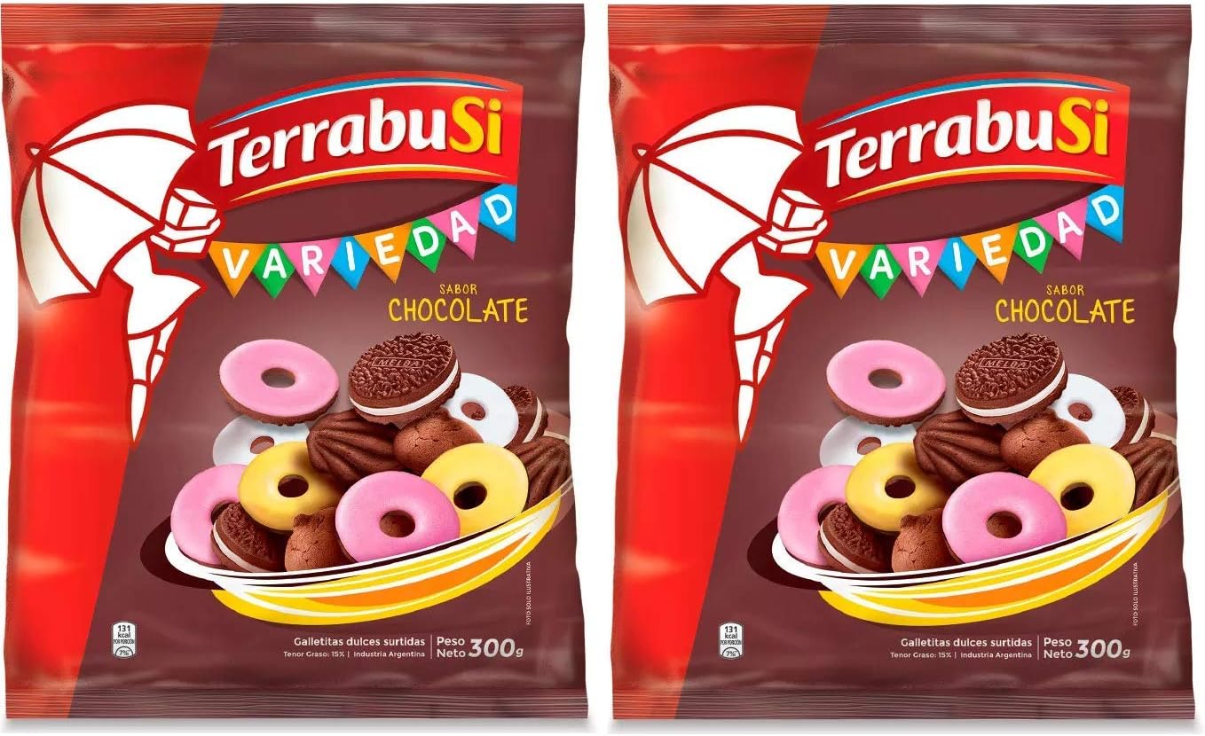 Terrabusi Galletitas / Variedad Chocolate 2 Pack | 300 gr.