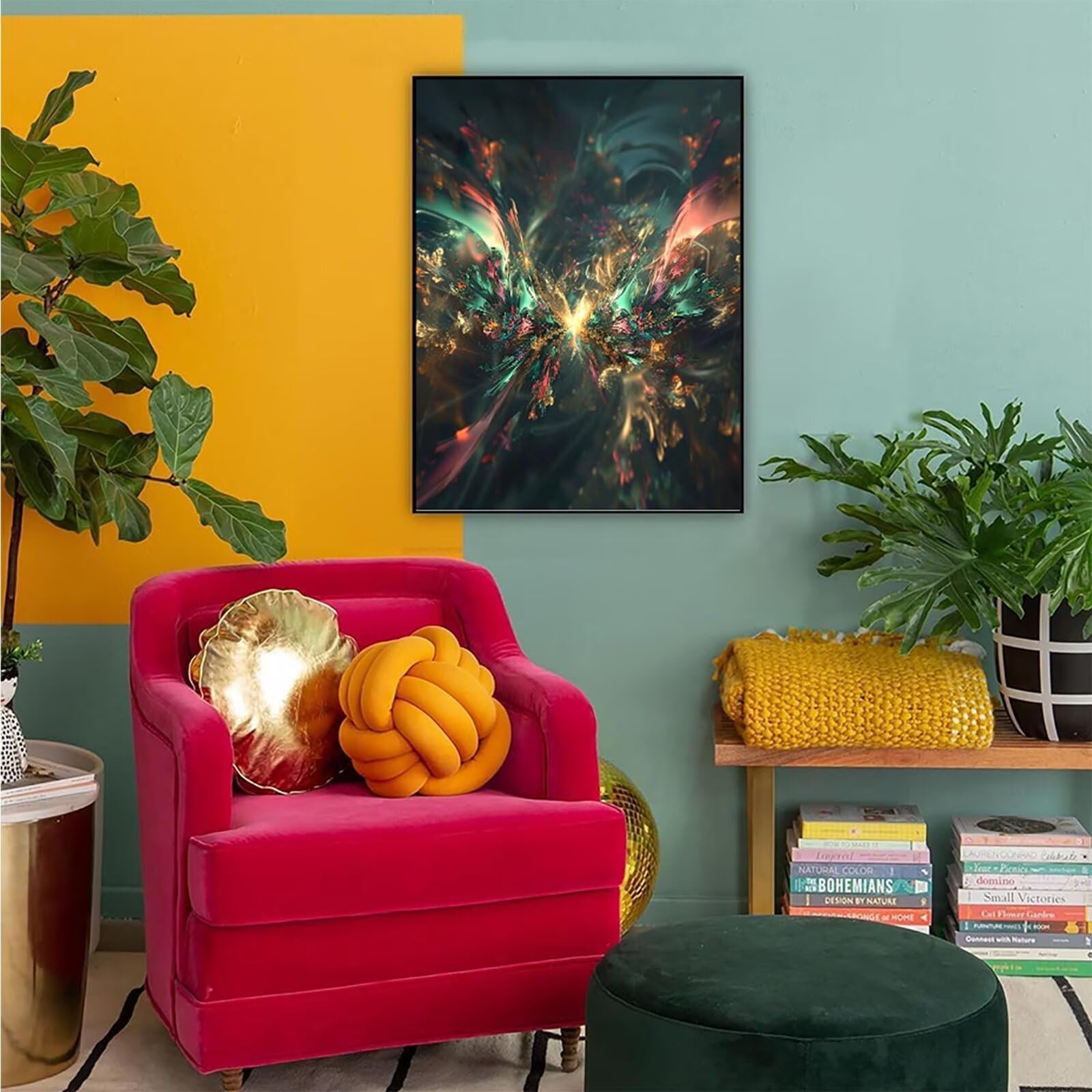 Diamond Painting Arte, Diamond Painting Erwachsene Ala Bastelset, DIY Diamant Malerei Runder Vollbohrer Diamanten Kinder Malerei Stickerei Kreuzstich Dekoration, Geschenk 90 x 120 cm PJY9 I-0
