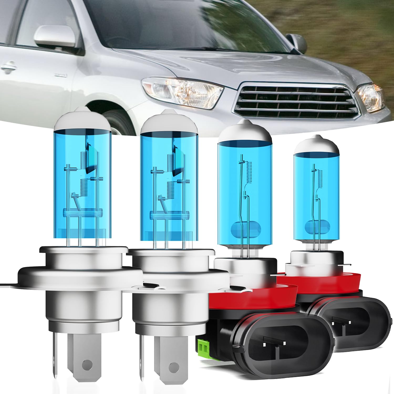 Amazon.com: TTDBDAN Headlights Fit For 2008 2009 2010 Toyota