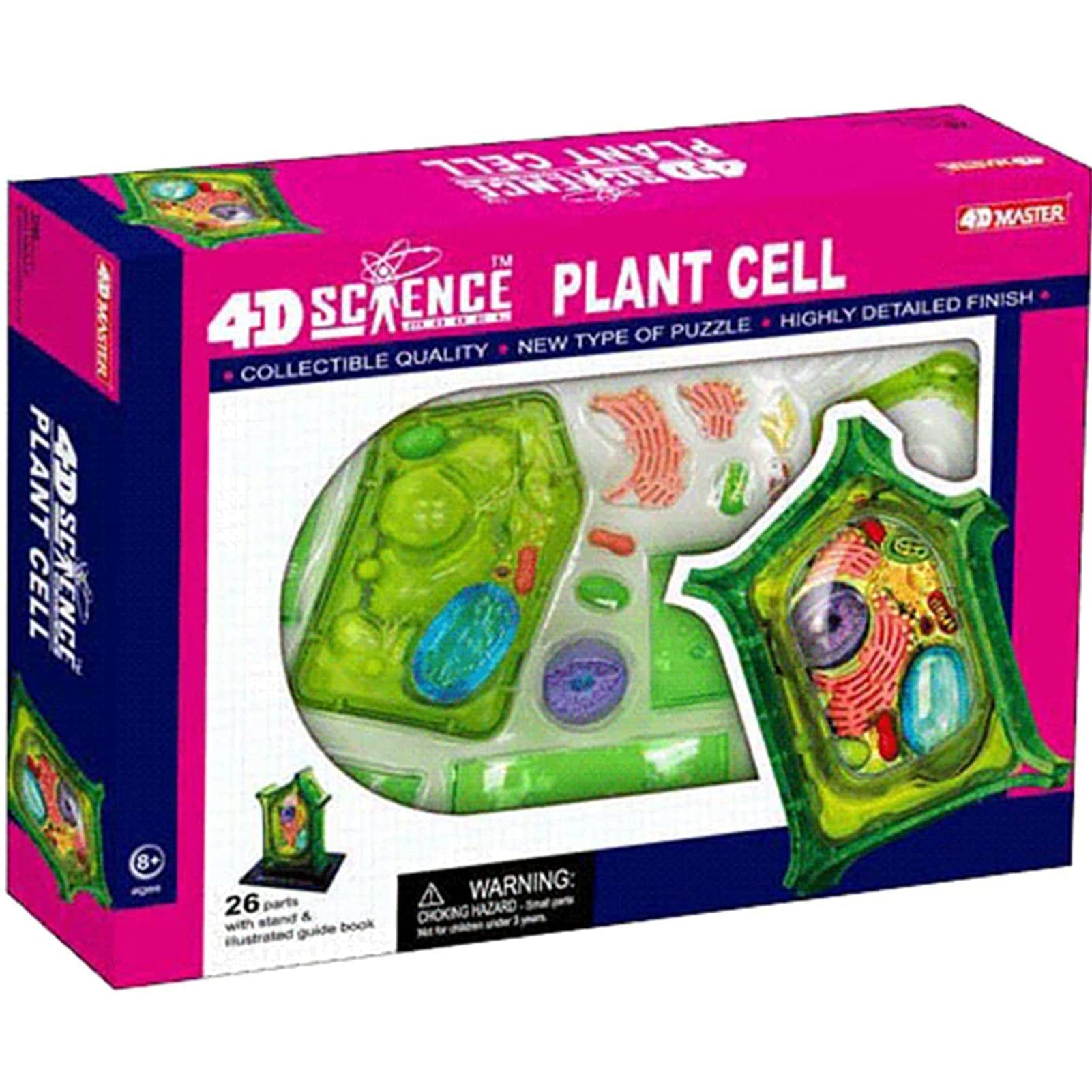 Model Anatomiczny Roślin 4D Vision - Model Komórek Zwierzęcych I Roślinnych - Biologiczny Eksperymentalny Model Nauczania Porównawczego Do Nauki Wyświetlania Modelu Naucz