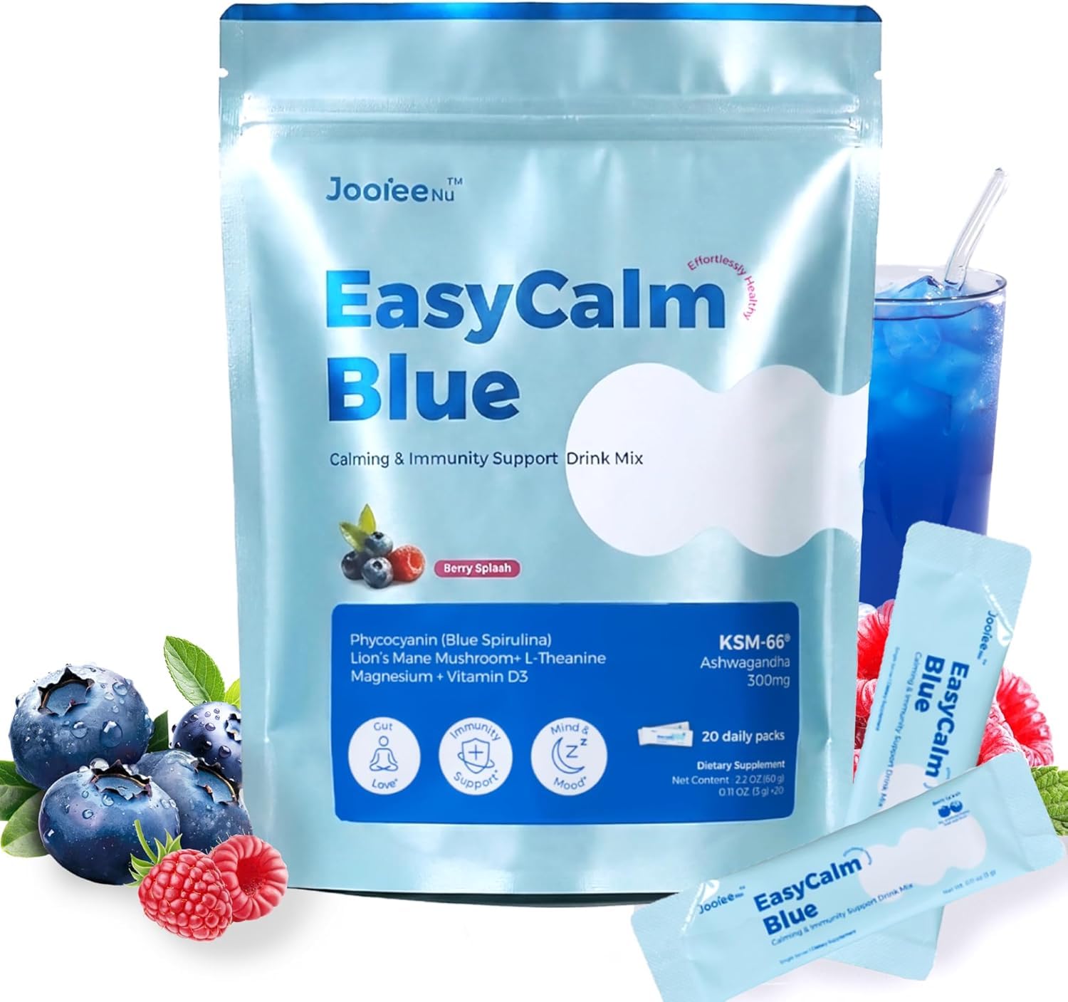 Amazon.com: JooieeNu Magnesium Glycinate Drink Mix, Nighttime