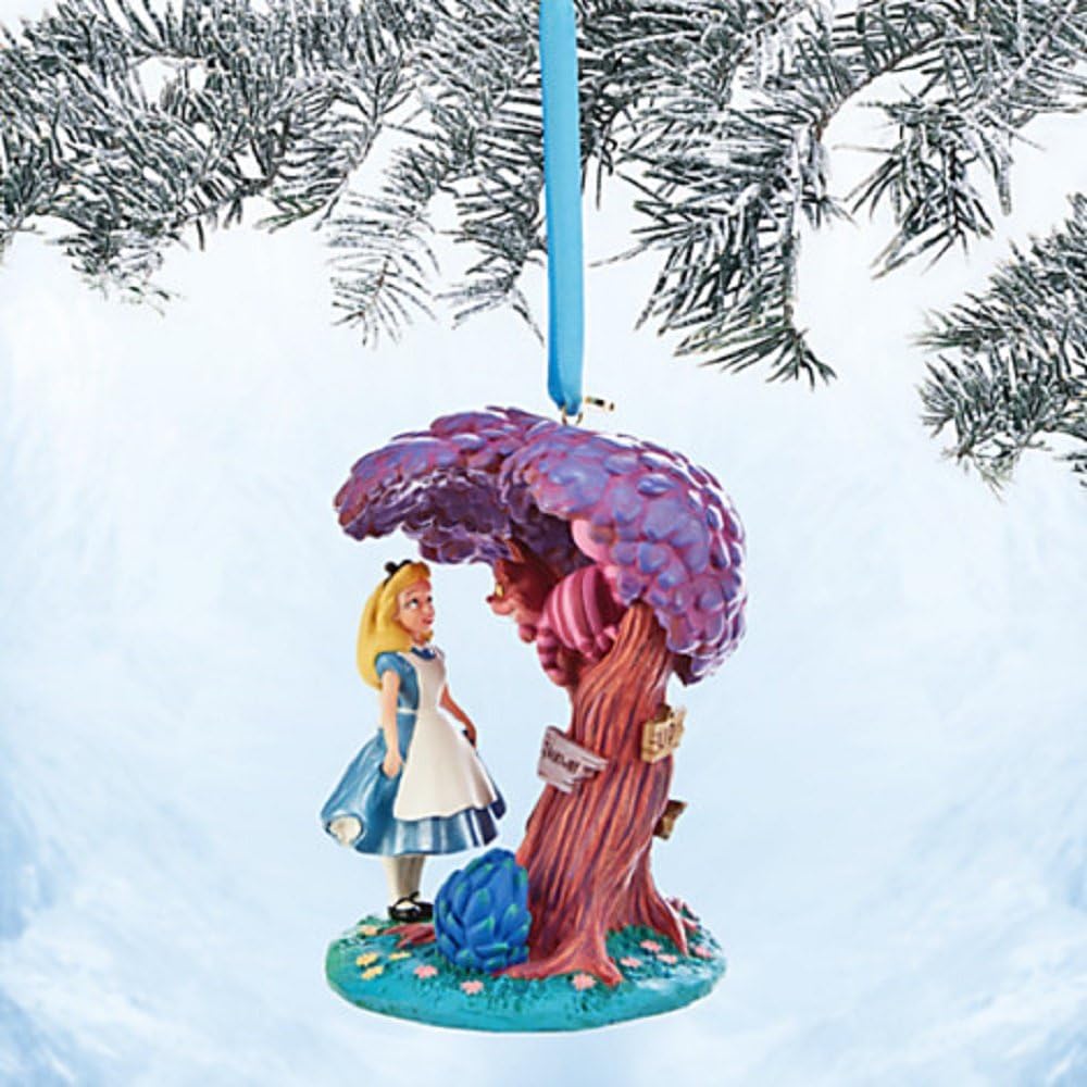 Alice and Cheshire Cat Sketchbook Ornament