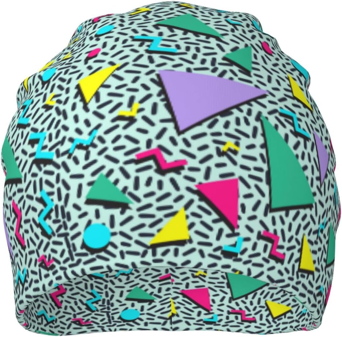 Cat Beanie Hat Chemo Headwear Slouchy Skull Sleep Cap for Women Men Winter Running - Image 3