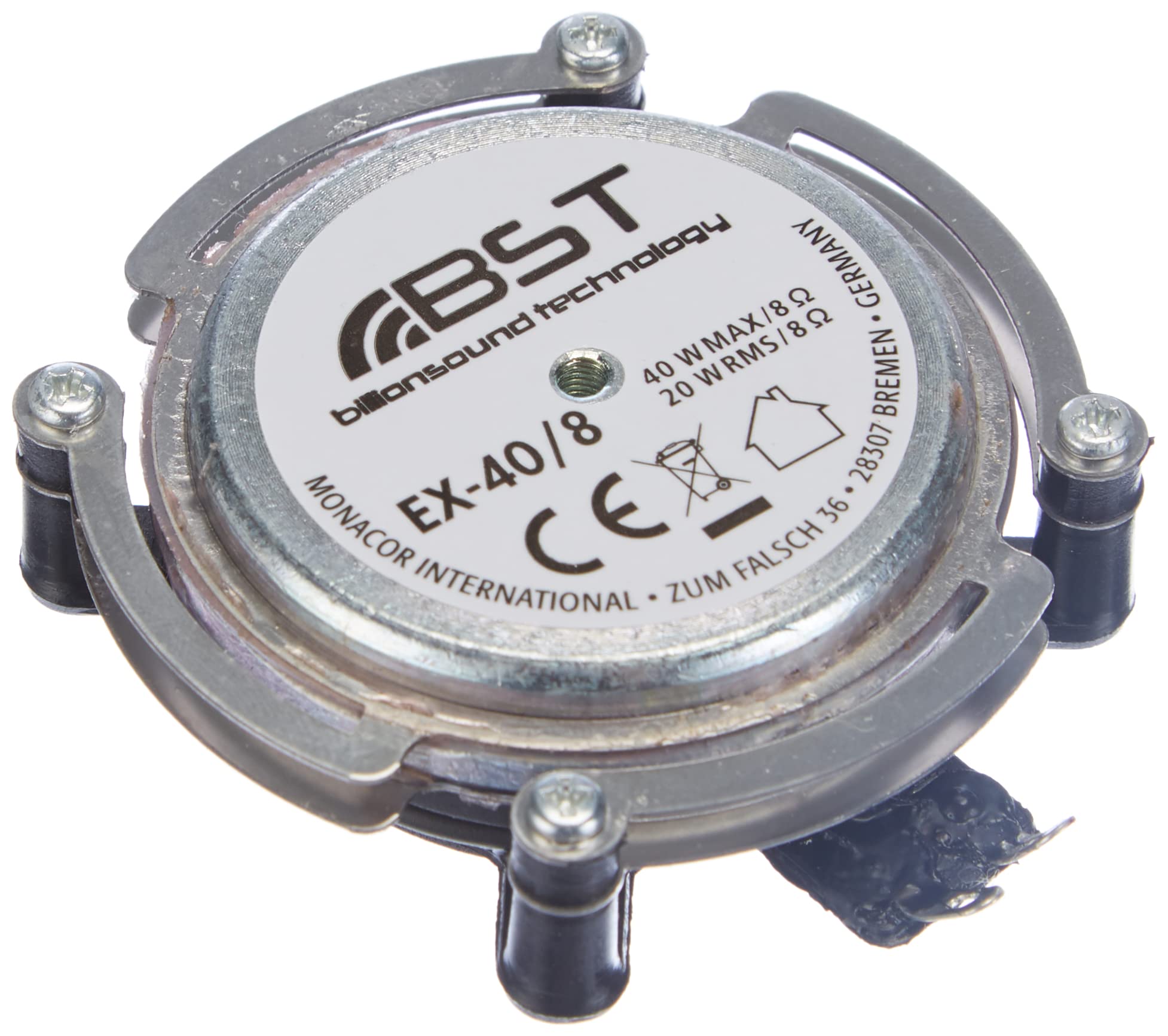 Universal Resonator Monacor AR-30 Weatherproof Audio Exciter/Resonator, Black, 16.2790,Black High Flow Resonator