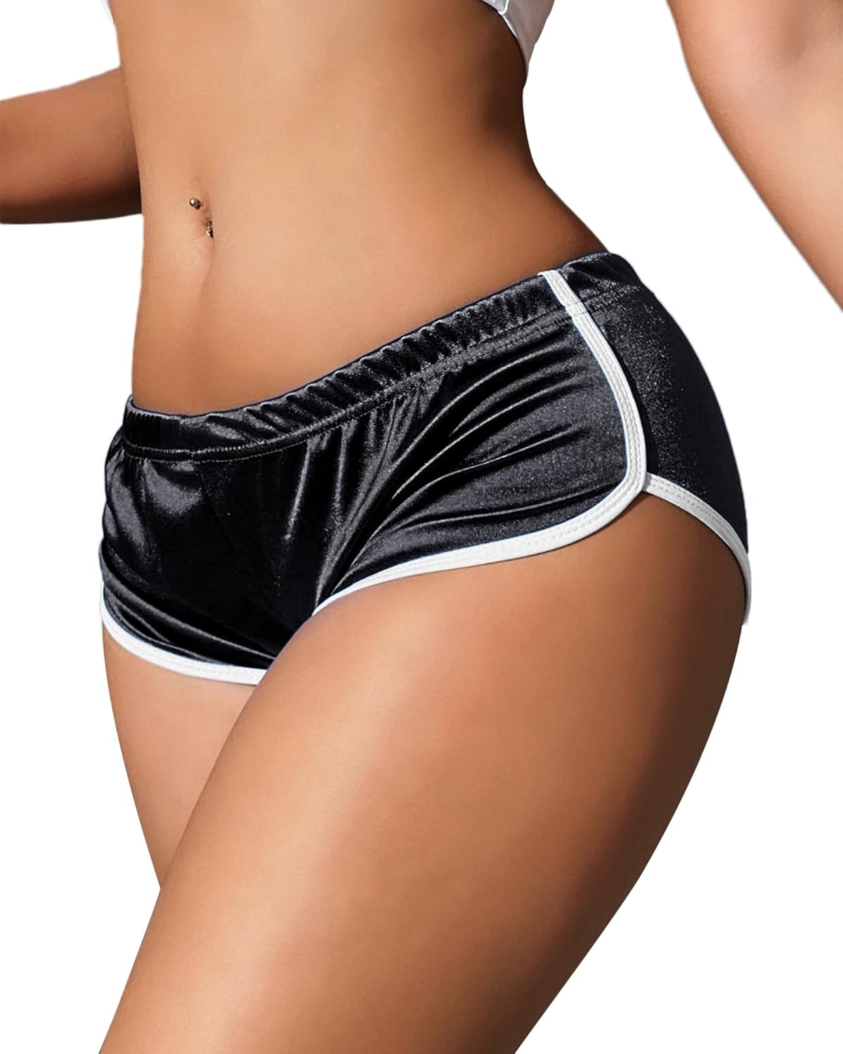 Hot Pants Shorts Booty Shorts Sports High Cut Yoga Gym Running Slimming Fitness Activewear Butt Lifting Rave Bottoms
