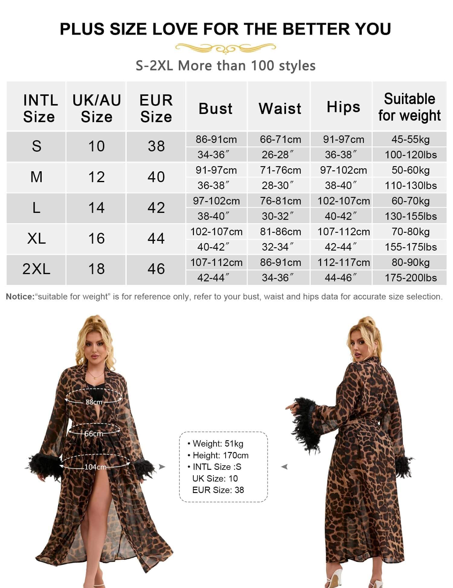 ohyeahlady Kimono Robe de Nuit Femme Leopard Robe de Chambre Longue Satin Grande Taille Peignoir Kimono Long Habillé Nuisette Satin Chic Peignoir de Bain Couverture de Bikini Cardigan avec Ceinture