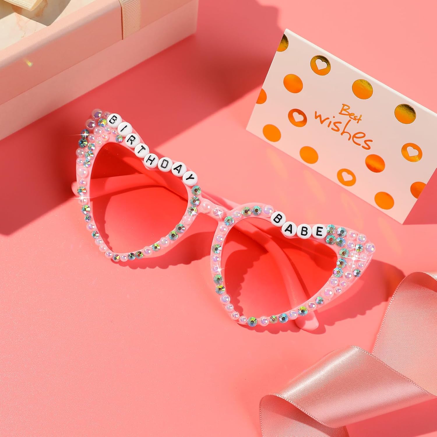 YOGFIT Birthday Glasses for Women, Birthday Party Gifts Accessories 'Birthday Queen' Birthday Sunglasses for Happy Birthday - Image 7