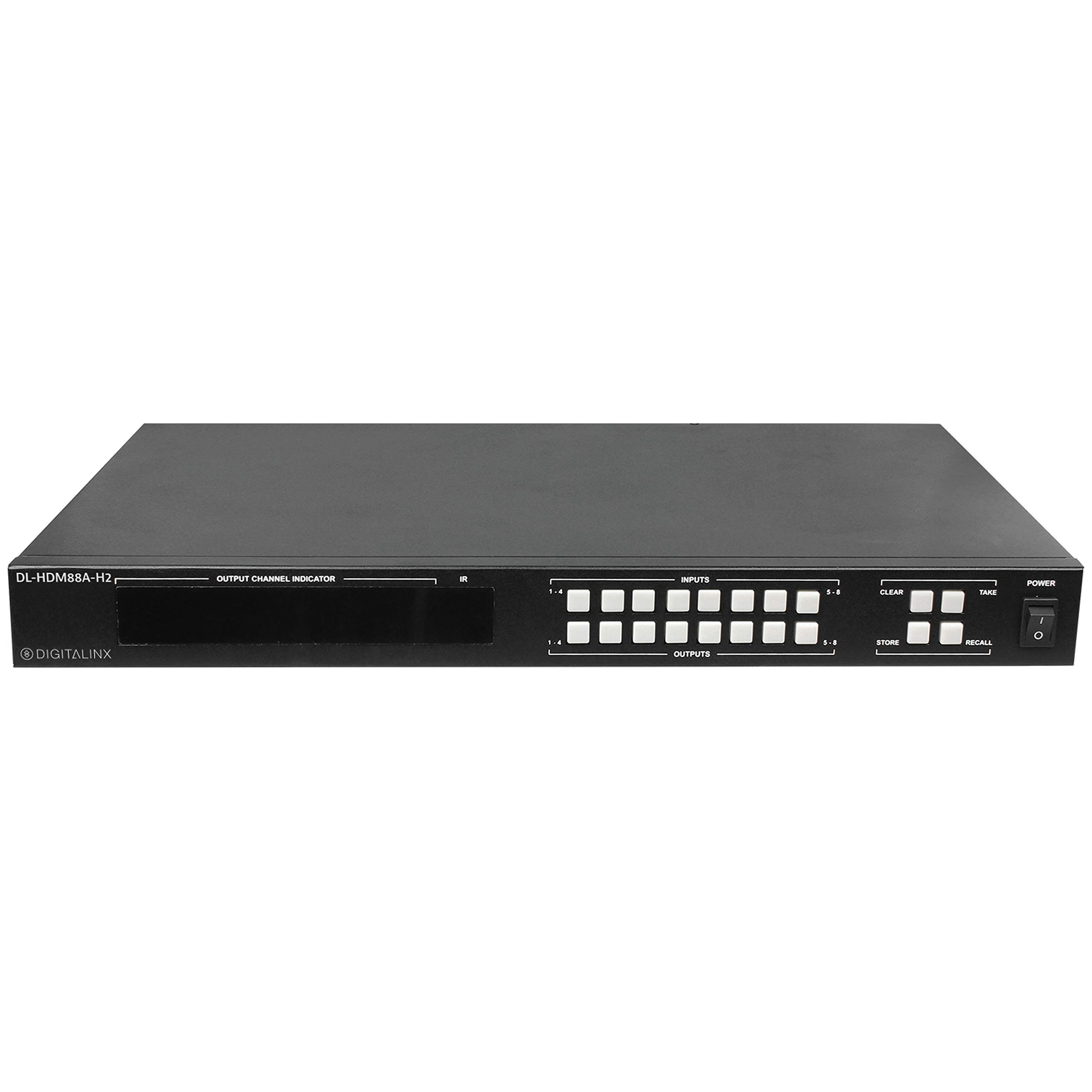 DigitaLinxDL-HDM88A-H2 4K60 8 x 8 HDMI 2.0 Matrix Switcher