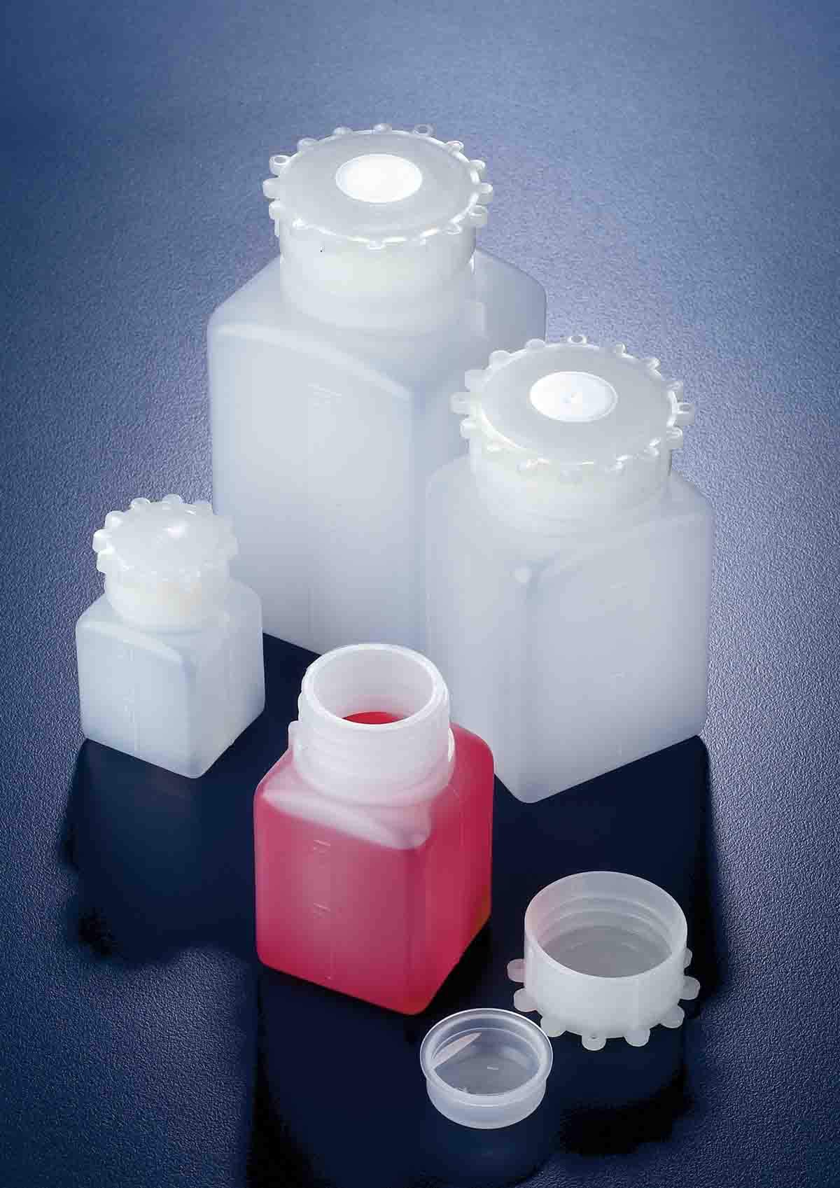 RS PRO Hochdichtes Polyethylen Laborflasche 50ml Vorratsflasche Weithalsig, Packung a 10 Stück