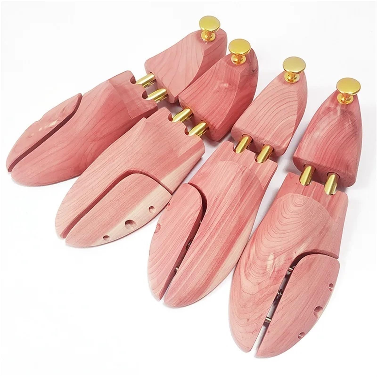 Árbol de Zapatos Árbol de zapatos de madera de cedro rojo de doble tubo, ajustable, moldeador de zapatos, árbol de zapatos for hombre (Color : EU 45 46)