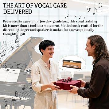 Singing Straw for Vocal Training - 3 Sizes of Singing Straw Tool Set, Stainless Steel Vocal Training and Healing Aid, to Improve, Train & Heal Your Voice(Silver)