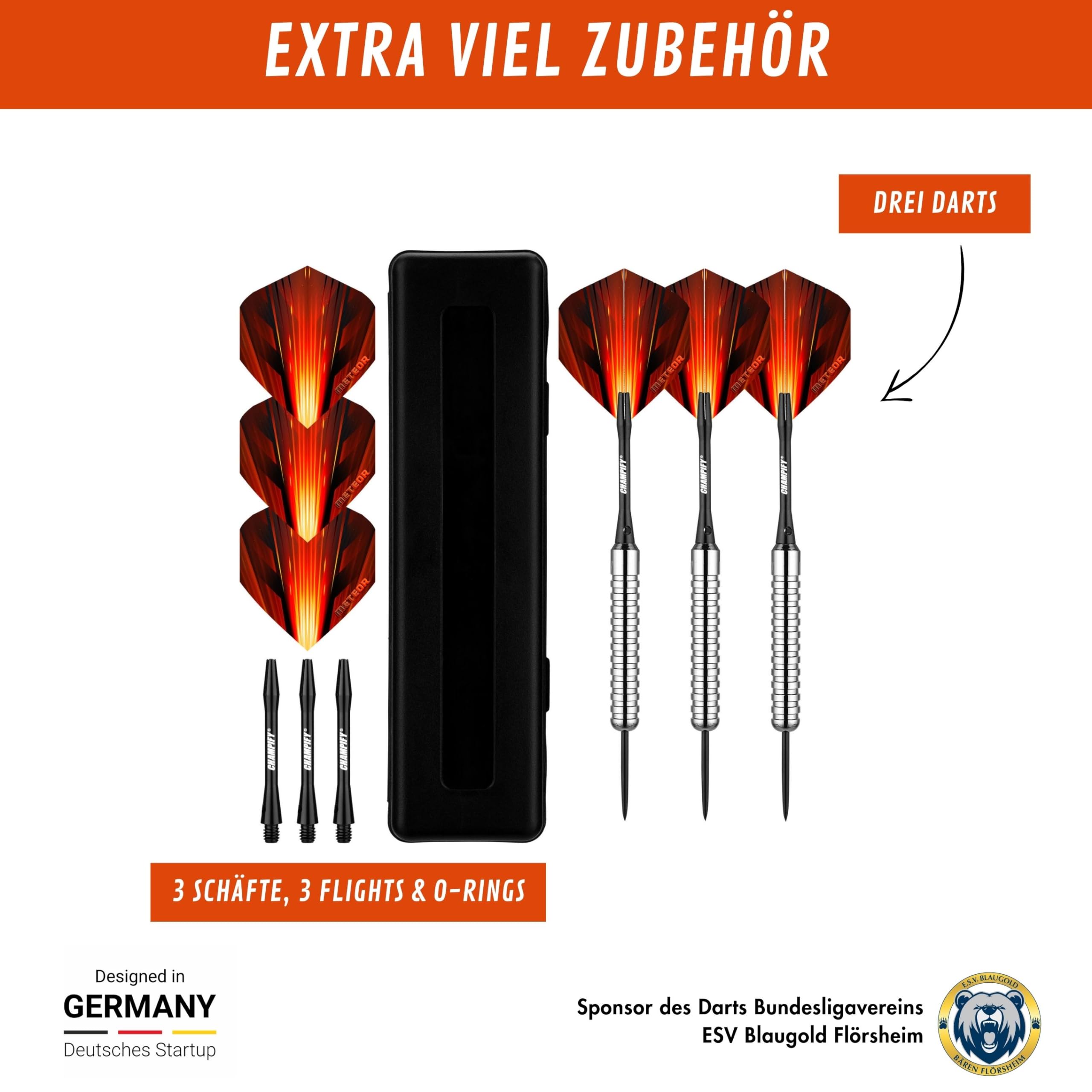 Fléchettes Souples 18 G En Laiton - Kit Complet Avec Pointes Plastique Et Rechanges