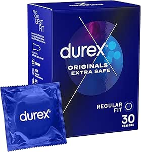 Durex Extra Safe - Paquete de 30 unidades (el embalaje puede variar)