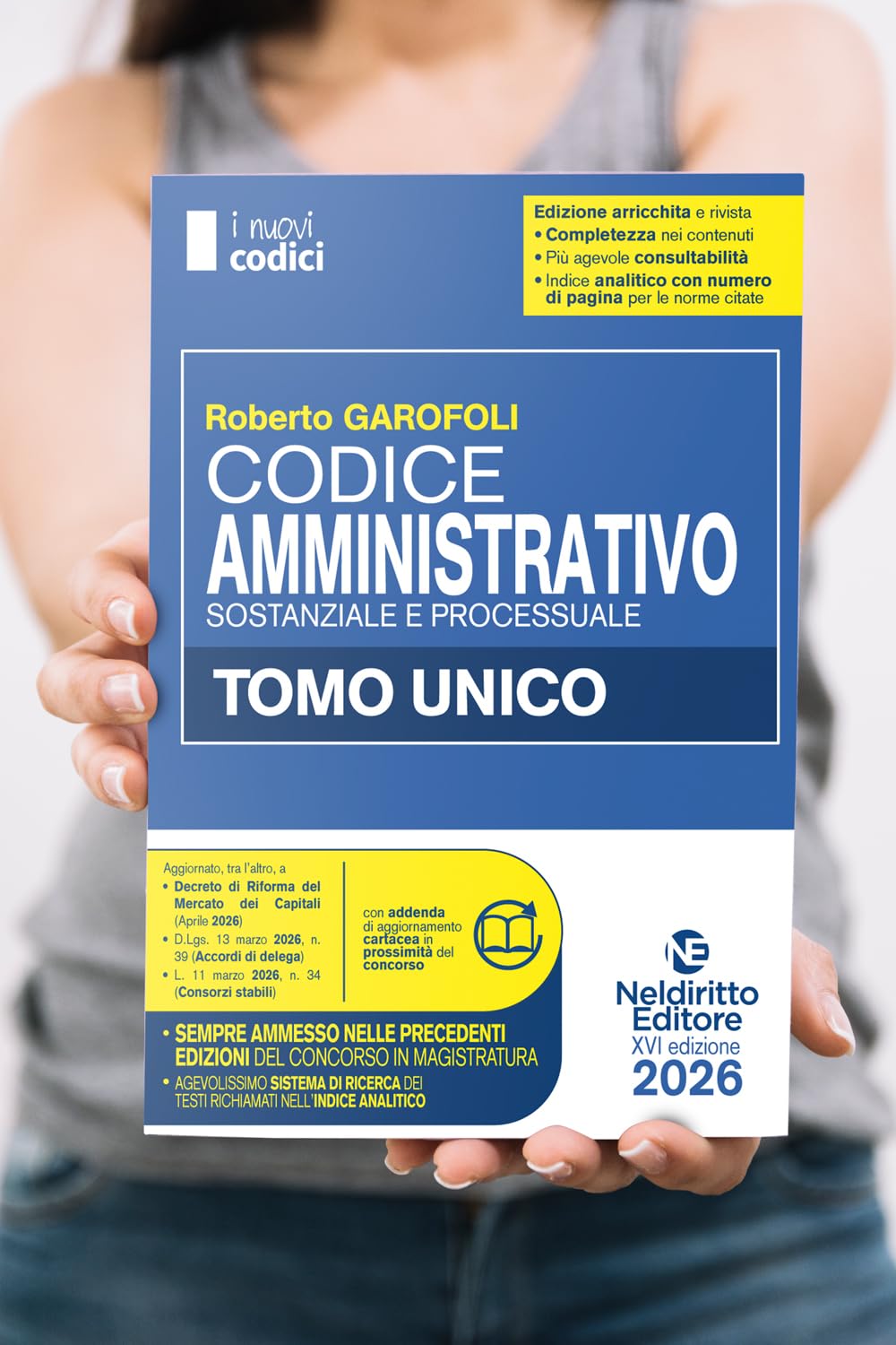 Codice amministrativo 2026 normativo per il concorso in Magistratura. Nuova ediz.
