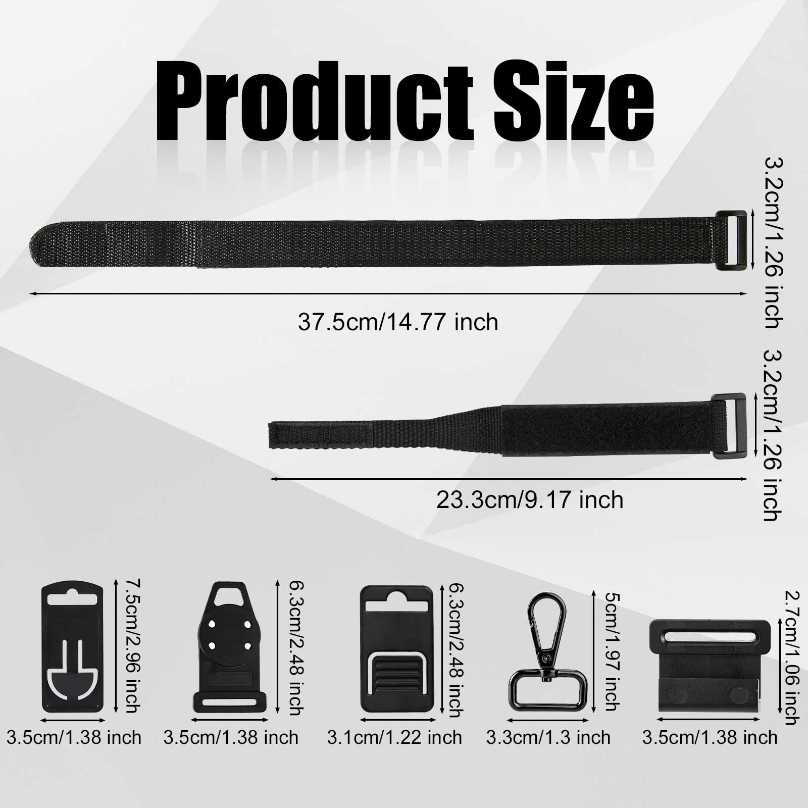 Magnetic Strap Kit, Multimeter Magnetic Hanging Strap Accessories Multimeter Hanging Holder Kit Compatible with Fluke Meters - Image 2