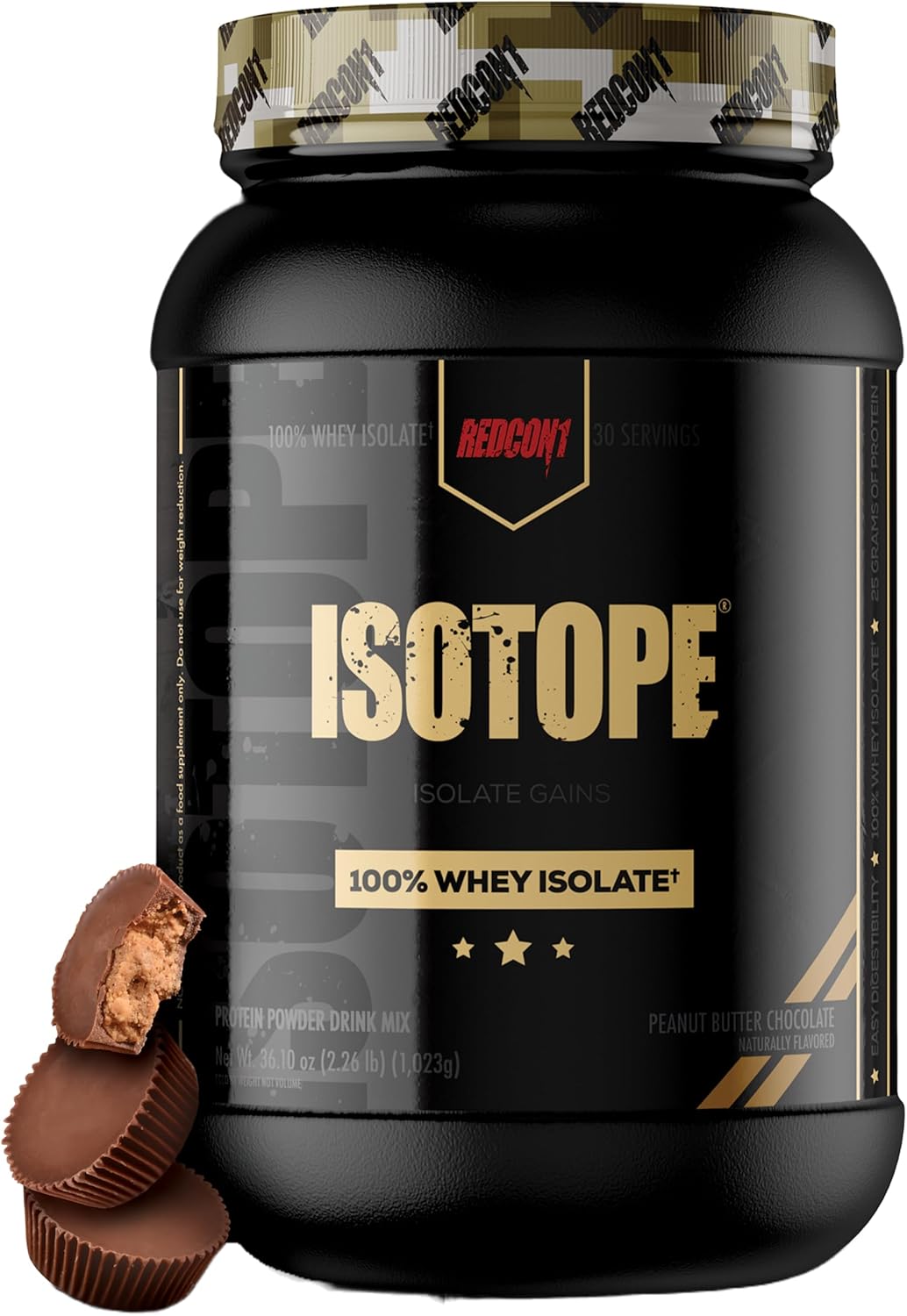 REDCON1 Isotope 100 Whey Isolate, Peanut Butter Chocolate