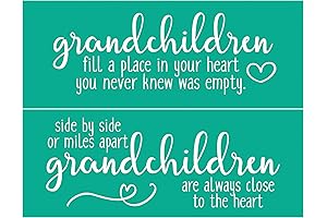 Self-Adhesive Reusable Chalk Stencil