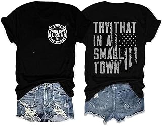 Womens Oversized Graphic Country Concert Tees Vintage Cowgirl Western Shirts Rock Band T Shirts