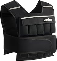 Vista 1 de ZELUS Weighted Vest, 20lb/30lb/60lb Vest Adjustable Weights for Exercise, Weight Vest for Men, Workout Vest for Home Workouts Cardio Strength