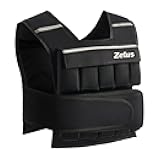 ZELUS Weighted Vest, 20lb/30lb/60lb Vest Adjustable Weights for Exercise, Weight Vest for Men, Workout Vest for Home Workouts Cardio Strength Training Weight Loss