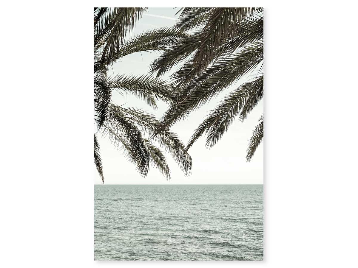 Tableau plage tropicale secrète pour créer une ambiance évasion dans votre salon