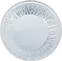 Vista 4 de Paquete de 50 moldes para tartas de 5 pulgadas, mini latas para tartas de papel de aluminio desechables resistentes, moldes para hornear mini