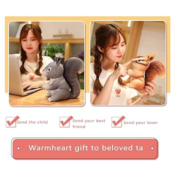 【新品未使用】ハンドメイド・minette＊リスのぬいぐるみ 新品未使用】ハンドメイド・minette＊リスのぬいぐるみ リスの