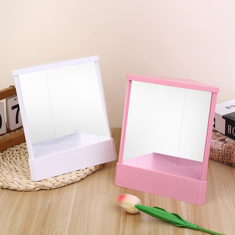 Espejo de maquillaje con imagen real no reversible miniatura 7