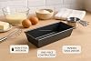 Busstier 25 cm Baton Cake Mold Non-Stick Coated Metal Rectangular Mold Equal Heat Distribution Easy to Clean German Quality Suitable for Home and Professional Kitchens