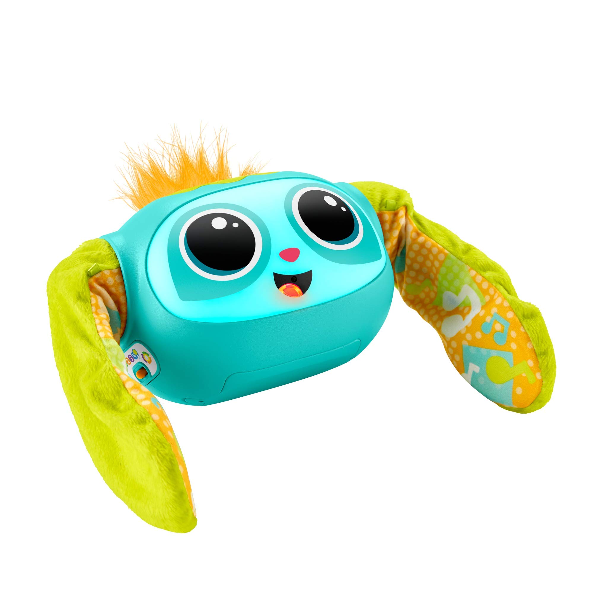 Fisher-Price Rovi Mi Novio de Juego con Música, Luces y Actividades de Despertar, Versión Francesa, Juguete para Bebé y Niño de 6 Meses a 5 Años, GRW64