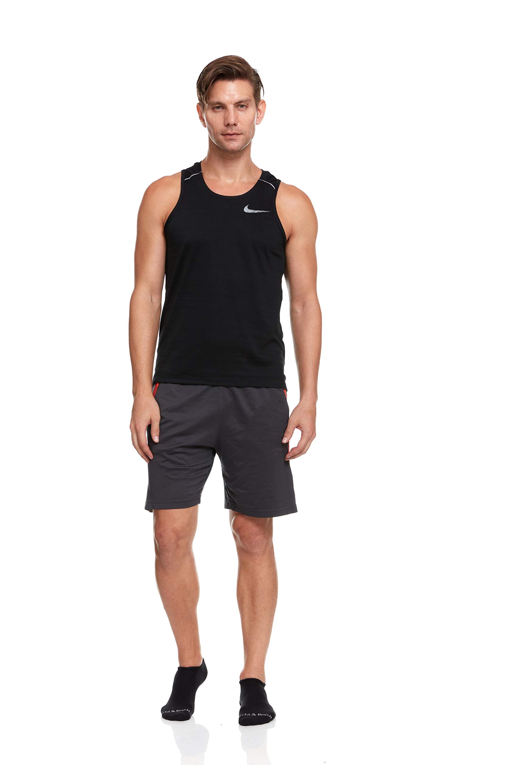 BILLIONHATS 12 Pairs of Wholesale Men's Cotton Shoe Liner Training Socks No Show Thin Low Cut Sport Ankle Bulk Socks, 10-13 (Assorted)